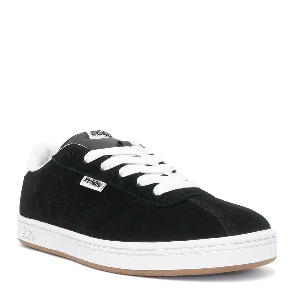 ETNIES SHOES エトニーズ シューズ スニーカー SCAM BLACK/WHITE スケートボード スケボー