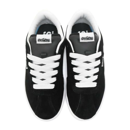 ETNIES SHOES エトニーズ シューズ スニーカー SCAM BLACK/WHITE スケートボード スケボー 1