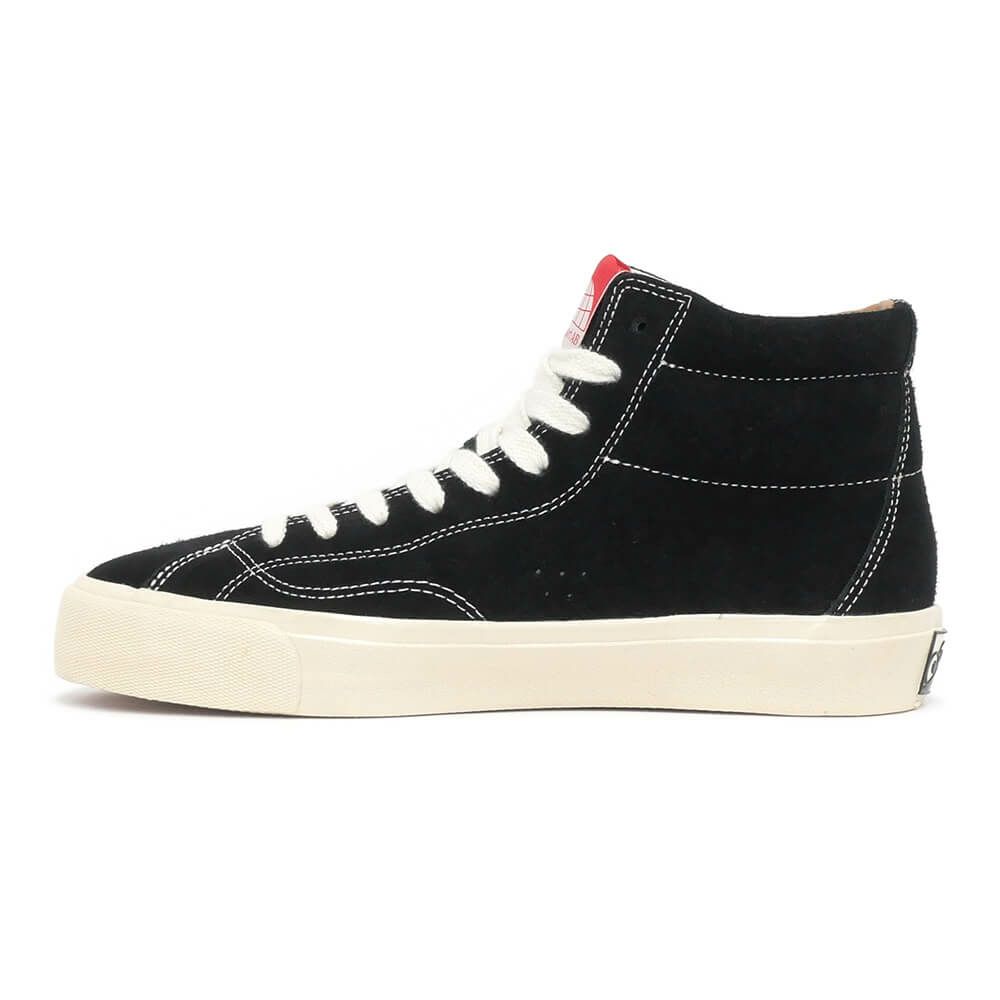 LAST RESORT AB SHOES ラストリゾートエービー シューズ スニーカー VM003 SUEDE HI（RED LABEL）BLACK/WHITE スケートボード スケボー 5