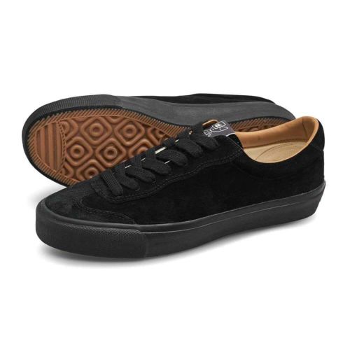 LAST RESORT AB SHOES ラストリゾートエービー シューズ スニーカー VM004 MILIC SUEDE LO（BLACK LABEL） BLACK/BLACK スケートボード スケボー 1