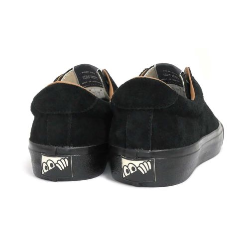 LAST RESORT AB SHOES ラストリゾートエービー シューズ スニーカー VM004 MILIC SUEDE LO（BLACK LABEL） BLACK/BLACK スケートボード スケボー 3