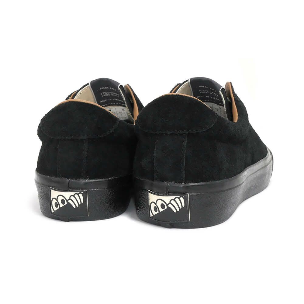 LAST RESORT AB SHOES ラストリゾートエービー シューズ スニーカー VM004 MILIC SUEDE LO（BLACK LABEL） BLACK/BLACK スケートボード スケボー 3