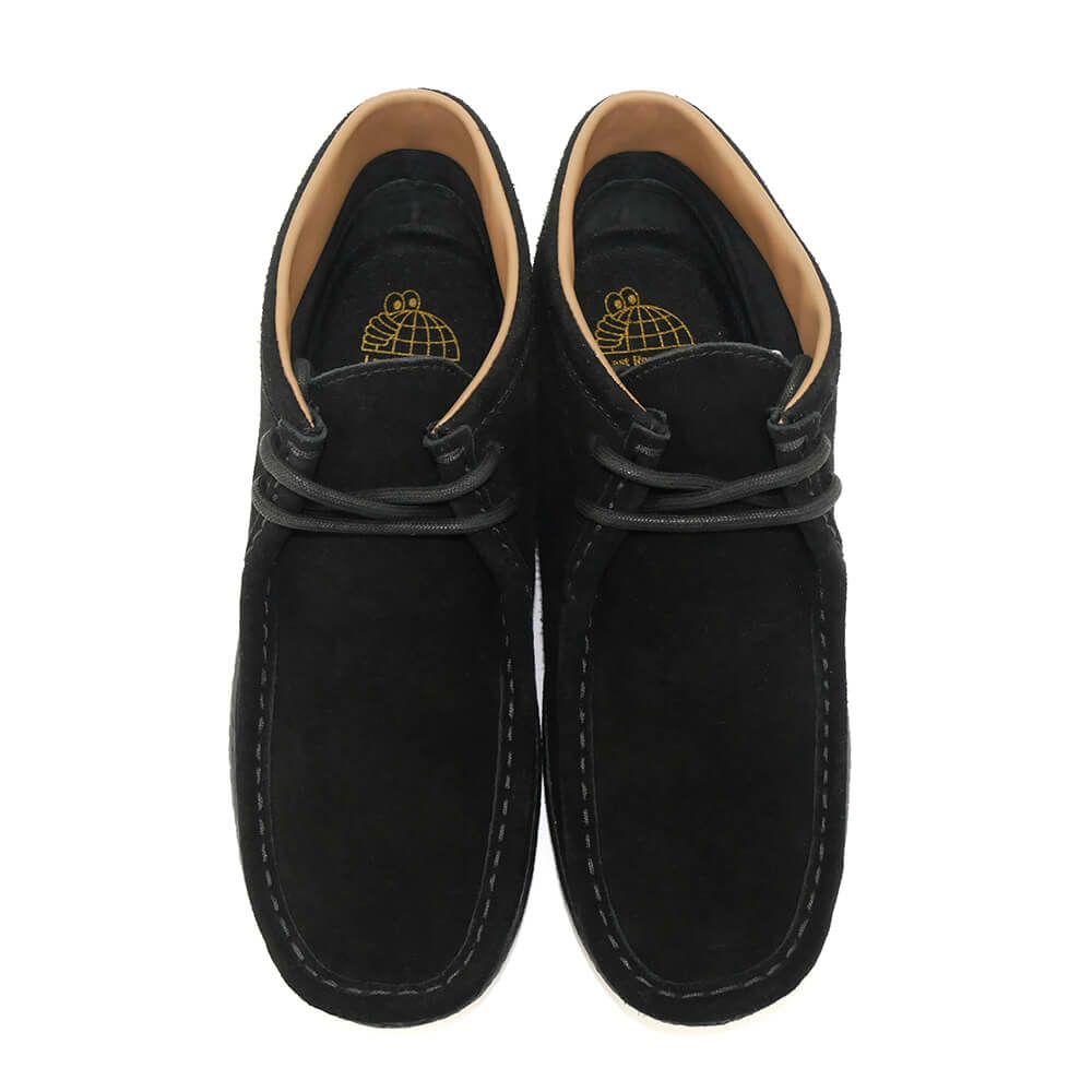 LAST RESORT AB SHOES ラストリゾートエービー シューズ スニーカー VM006 MOC SUEDE HI（BLACK LABEL） BLACK/BLACK スケートボード スケボー 2