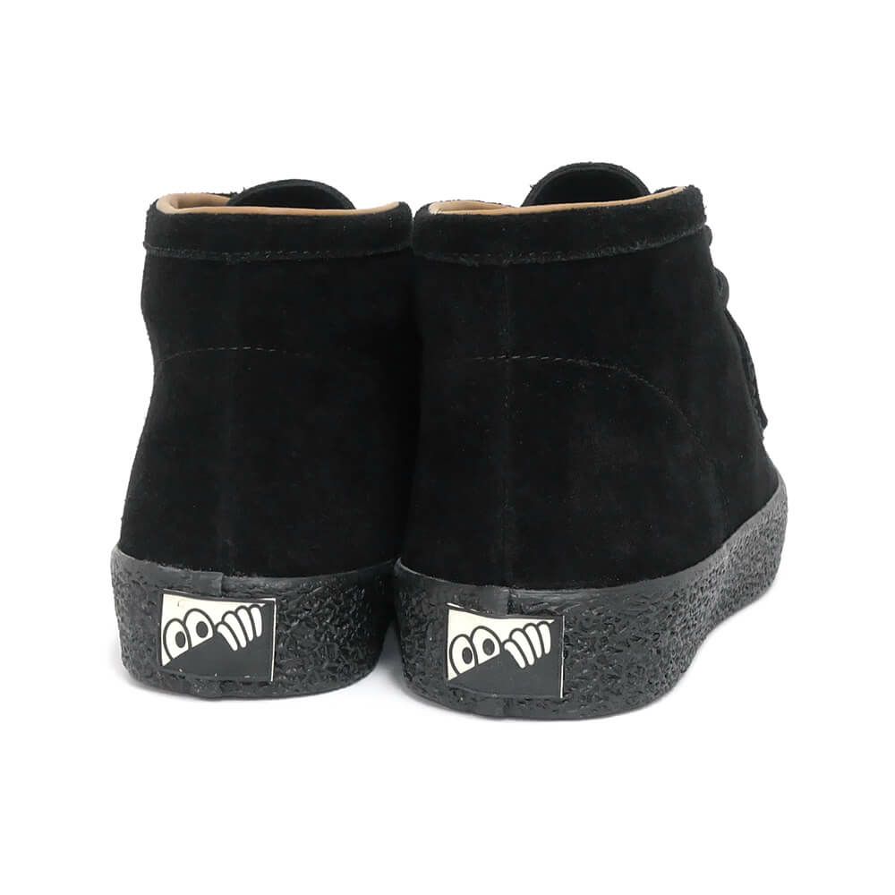 LAST RESORT AB SHOES ラストリゾートエービー シューズ スニーカー VM006 MOC SUEDE HI（BLACK LABEL） BLACK/BLACK スケートボード スケボー 3