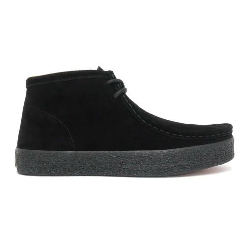 LAST RESORT AB SHOES ラストリゾートエービー シューズ スニーカー VM006 MOC SUEDE HI（BLACK LABEL） BLACK/BLACK スケートボード スケボー 4