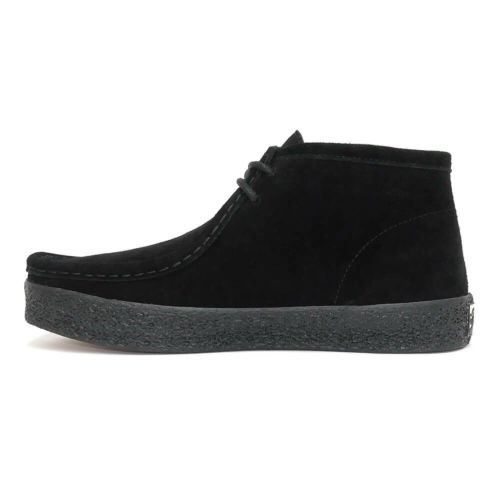 LAST RESORT AB SHOES ラストリゾートエービー シューズ スニーカー VM006 MOC SUEDE HI（BLACK LABEL） BLACK/BLACK スケートボード スケボー 5
