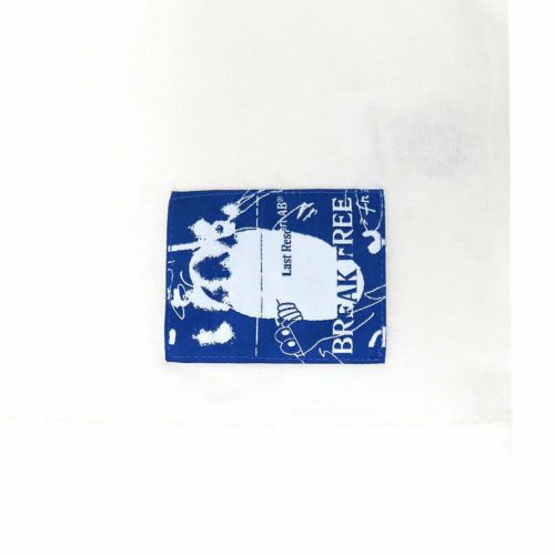 LAST RESORT AB LONG SLEEVE ラストリゾートエービー ロングスリーブTシャツ BRAIN FREEZE WHITE スケートボード スケボー 4