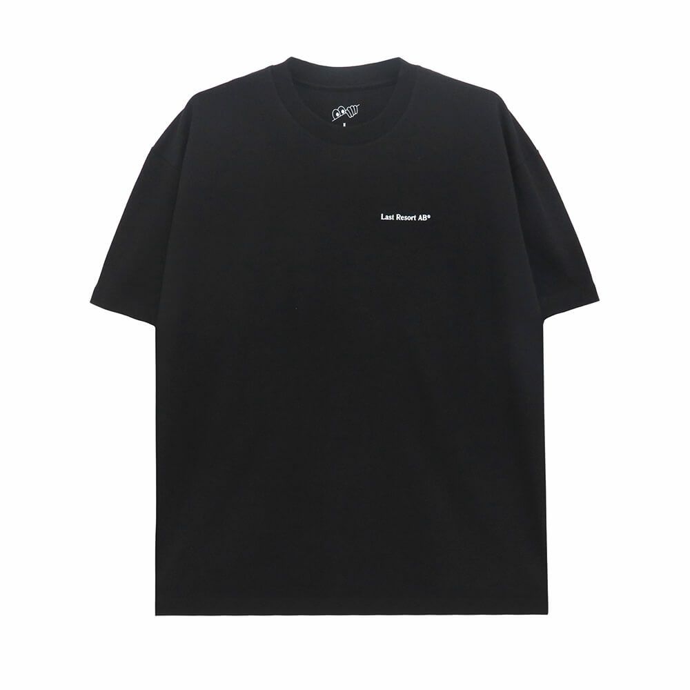 LAST RESORT AB T-SHIRT ラストリゾートエービー Tシャツ BRAIN FREEZE BLACK スケートボード スケボー 1