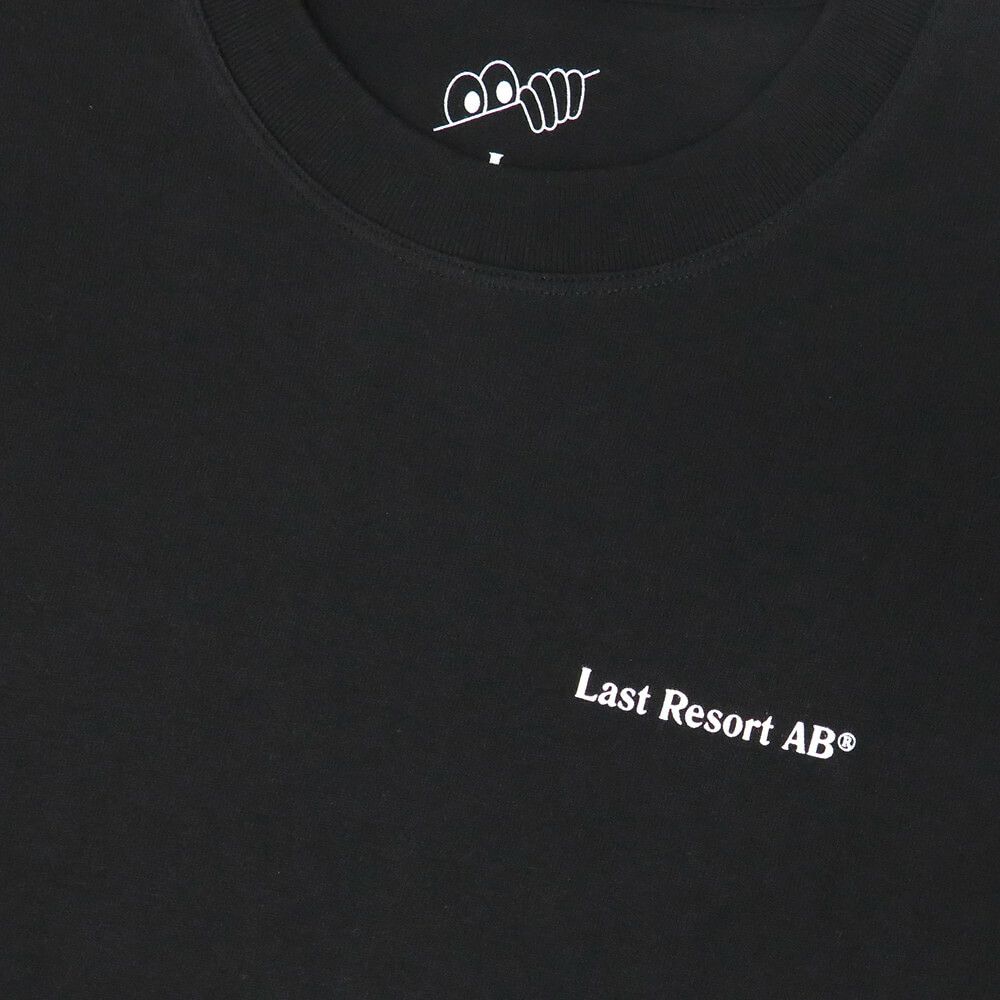  LAST RESORT AB T-SHIRT ラストリゾートエービー Tシャツ BRAIN FREEZE BLACK スケートボード スケボー 2