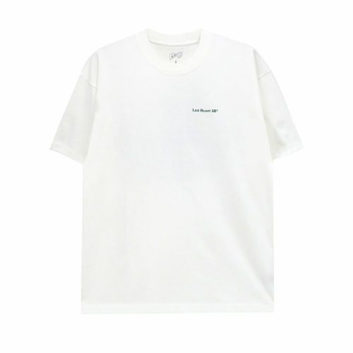 LAST RESORT AB T-SHIRT ラストリゾートエービー Tシャツ ATLAS MONOGRAM WHITE/GREEN スケートボード スケボー 1