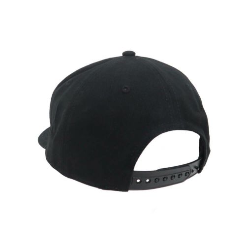 ES CAP エス キャップ SCRIPT APPLIQUE SNAPBACK BLACK スケートボード スケボー 2