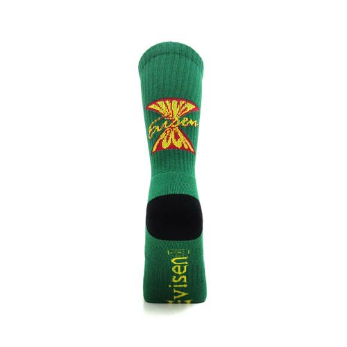 EVISEN SOCKS エビセン ソックス 靴下 MIND FUCK GREEN スケートボード スケボー 2