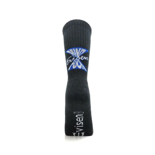 EVISEN SOCKS エビセン ソックス 靴下 MIND FUCK BLACK スケートボード スケボー 2