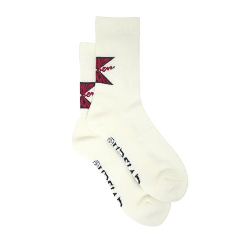 EVISEN SOCKS エビセン ソックス 靴下 MIND FUCK WHITE スケートボード スケボー 3