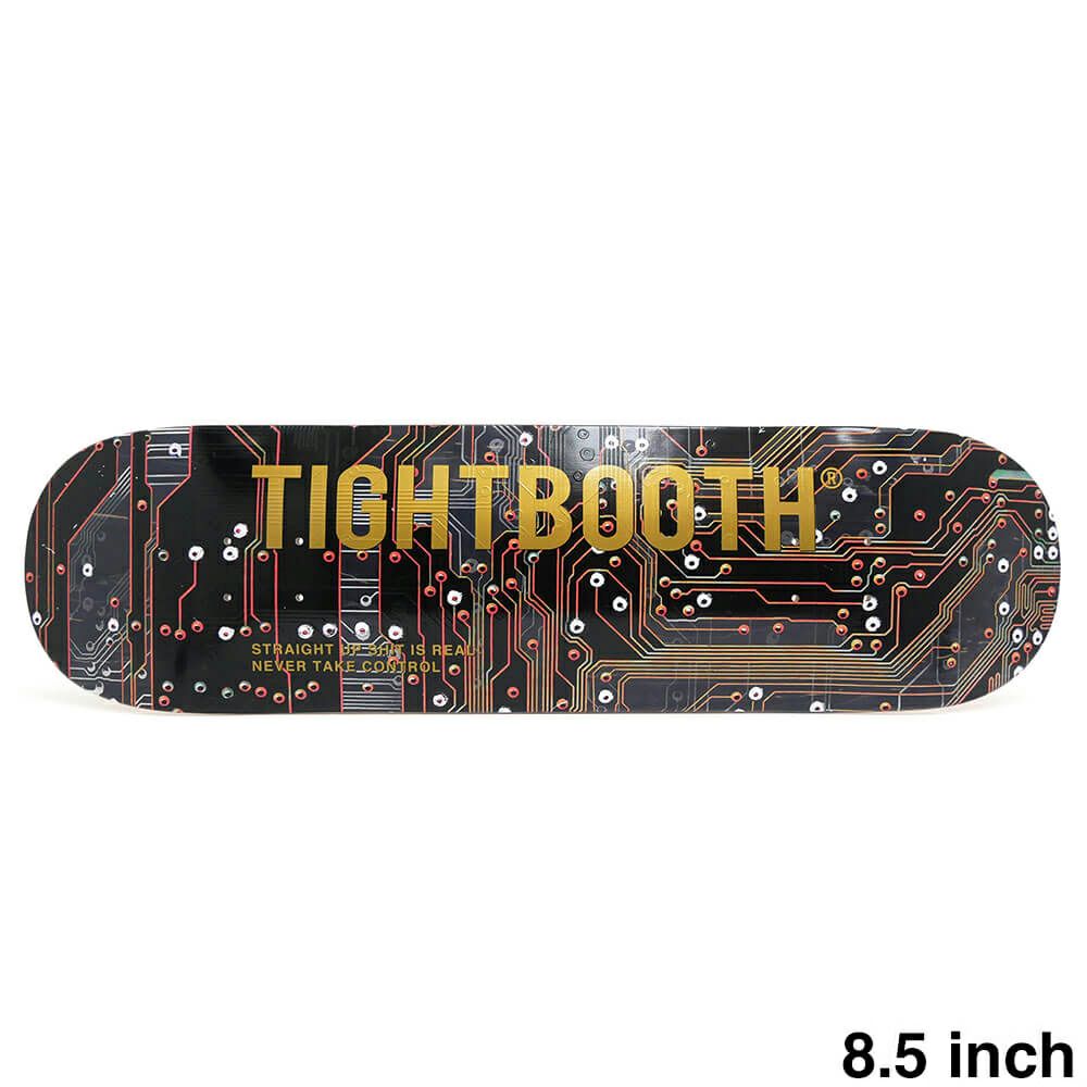 TIGHTBOOTH（TBPR）DECK タイトブース デッキ TEAM CHIP LOGO 8.5 スケートボード スケボー