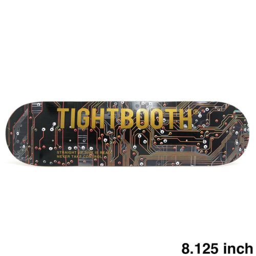 TIGHTBOOTH（TBPR）DECK タイトブース デッキ TEAM CHIP LOGO 8.125 スケートボード スケボー