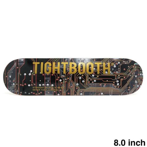 TIGHTBOOTH（TBPR）DECK タイトブース デッキ TEAM CHIP LOGO 8.0 スケートボード スケボー