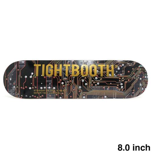 TIGHTBOOTH（TBPR）DECK タイトブース デッキ TEAM CHIP LOGO 8.0 スケートボード スケボー