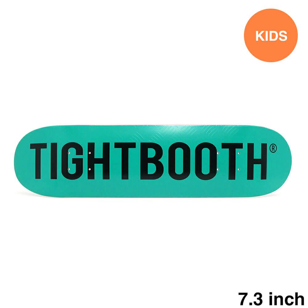 TIGHTBOOTH（TBPR）DECK タイトブース デッキ（子供用） TEAM CP LOGO GREEN 7.3 スケートボード スケボー