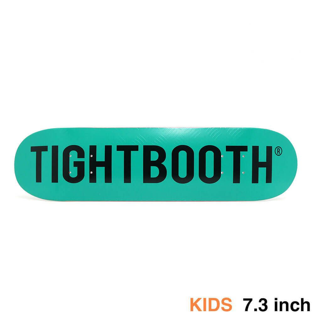 TIGHTBOOTH（TBPR）DECK タイトブース デッキ（子供用） TEAM CP LOGO GREEN 7.3 スケートボード スケボー