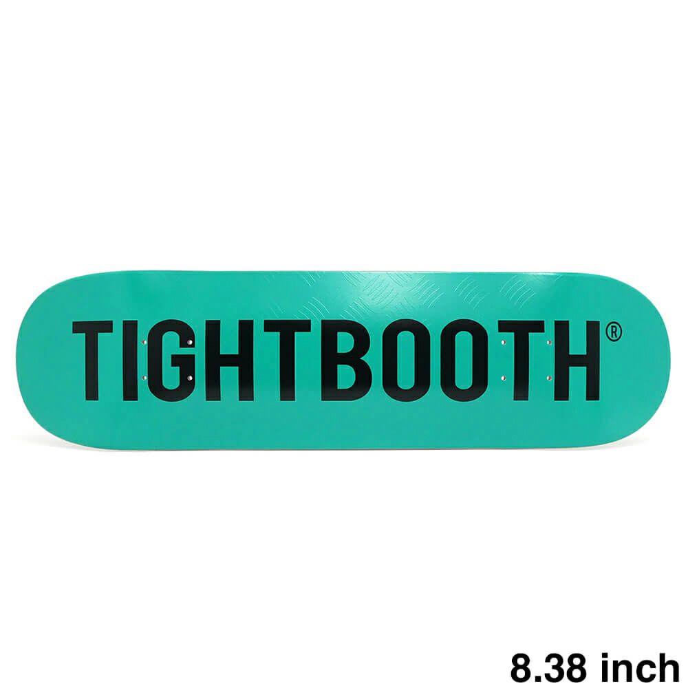 TIGHTBOOTH（TBPR）DECK タイトブース デッキ TEAM CP LOGO GREEN 8.38 スケートボード スケボー