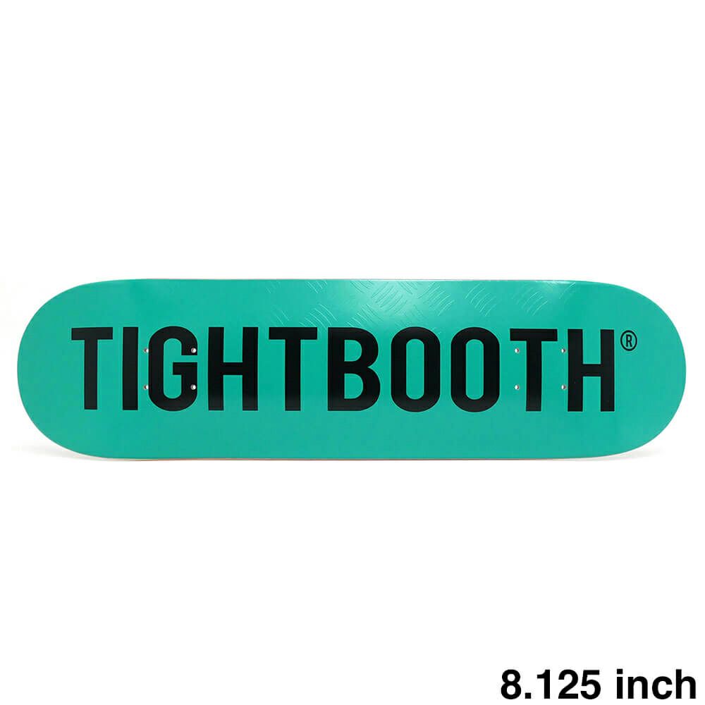 TIGHTBOOTH（TBPR）DECK タイトブース デッキ TEAM CP LOGO GREEN 8.125 スケートボード スケボー