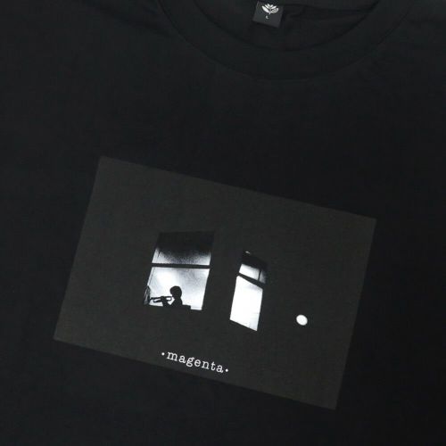 MAGENTA T-SHIRT マゼンタ Tシャツ WINDOW BLACK スケートボード スケボー 1