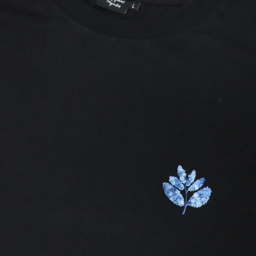 MAGENTA T-SHIRT マゼンタ Tシャツ BLUE FLOWERS COLLAB BLACK スケートボード スケボー 2