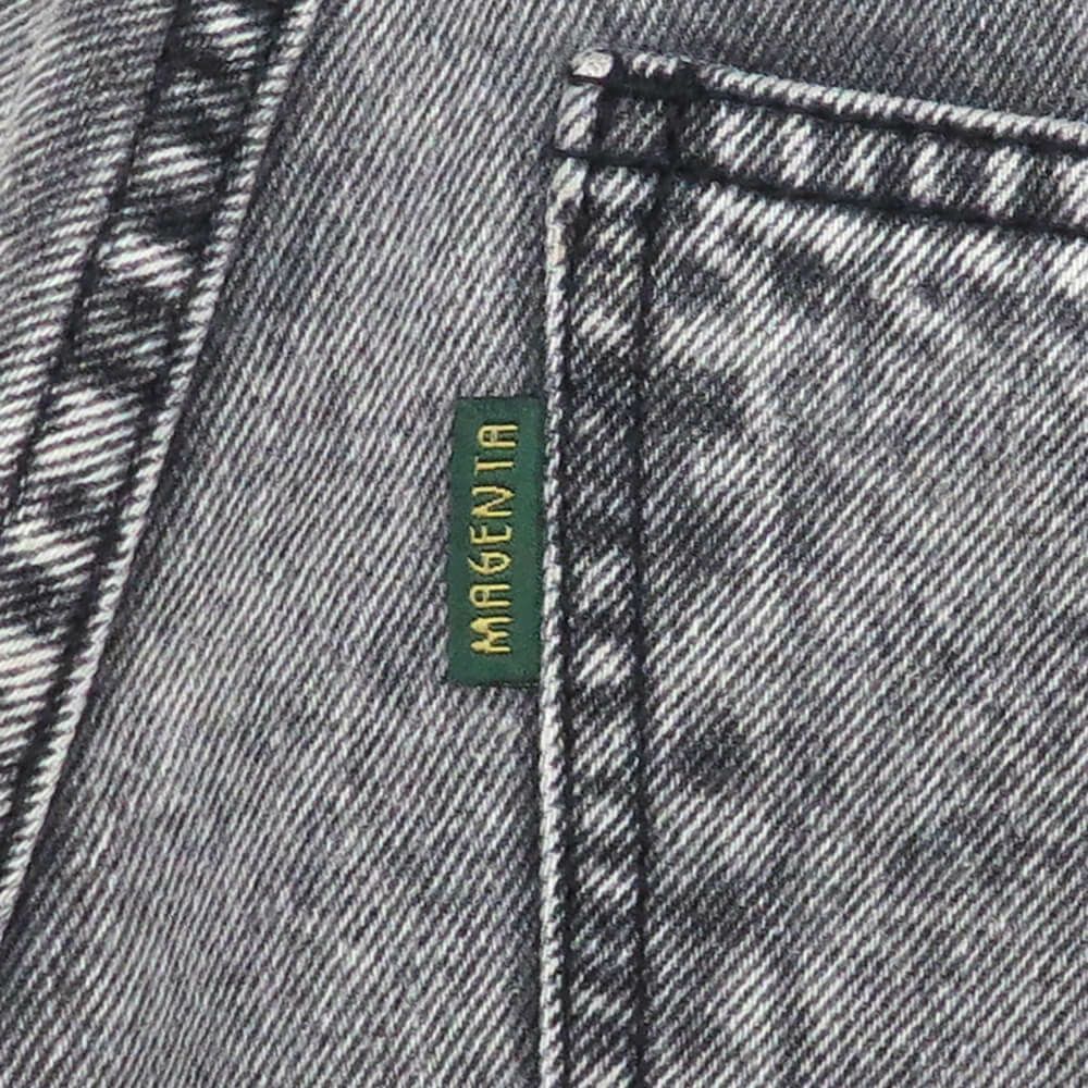 MAGENTA JEANS マゼンタ パンツ ジーンズ OG DENIM ACID WASHED BLACK スケートボード スケボー 8