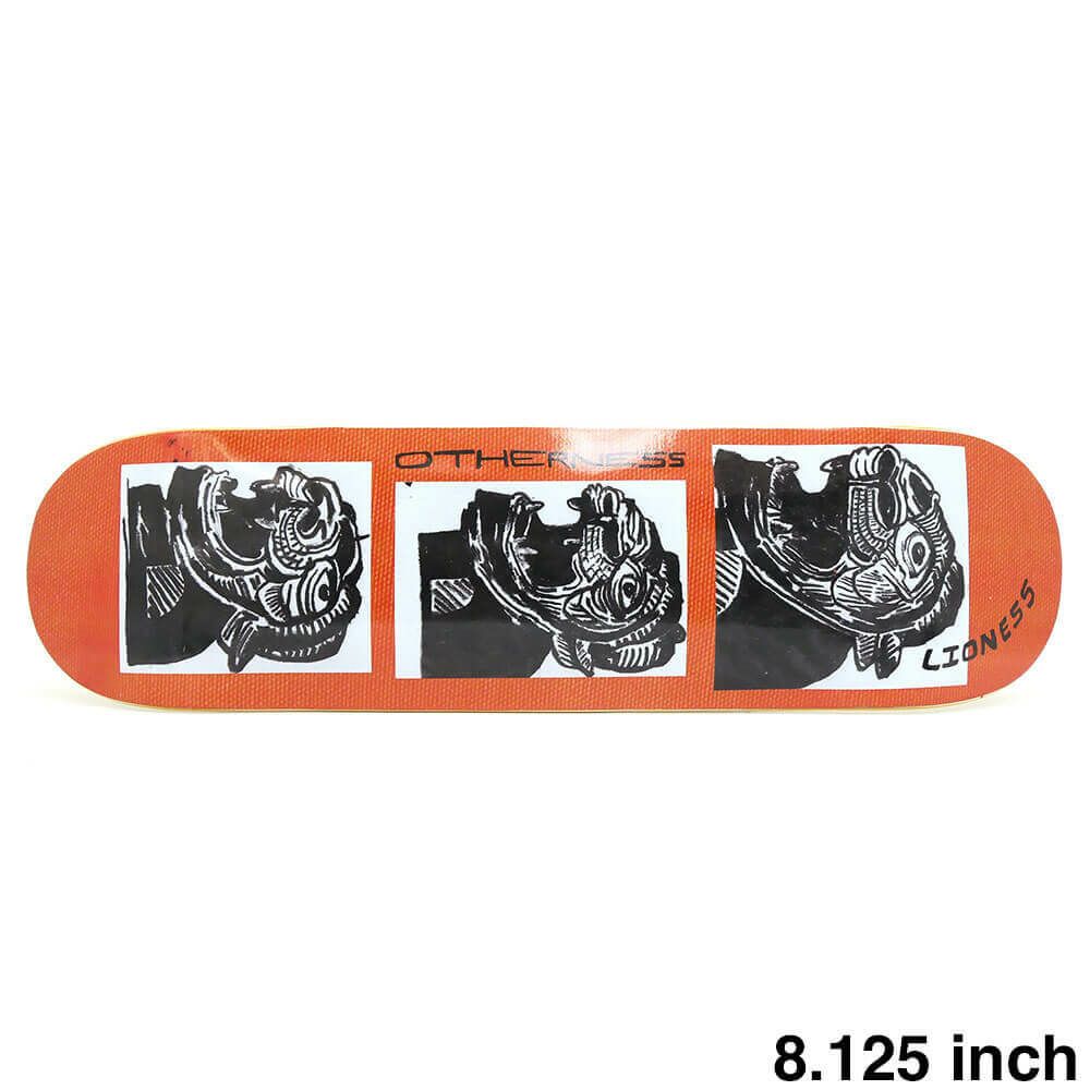 OTHERNESS DECK アザーネス デッキ TEAM LIONESS 8.125 スケートボード スケボー