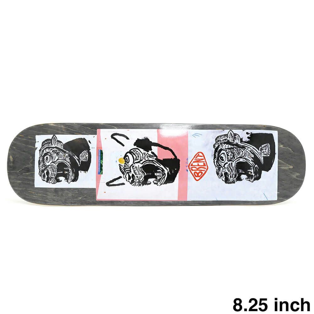 OTHERNESS DECK アザーネス デッキ BRENT ATCHLEY LIONESS BLACK STAIN 8.25 スケートボード スケボー