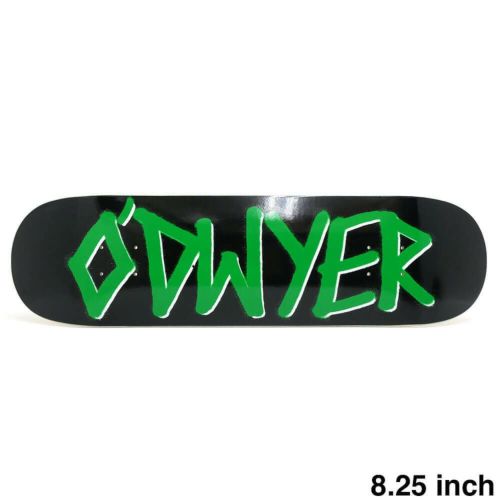（セール）DEATHWISH DECK デスウィッシュ デッキ BRIAN O'DWYER GANG NAME BLACK/GREEN 8.25 スケートボード スケボー