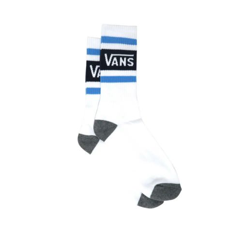 VANS SOCKS バンズ ソックス 靴下 DROP V CREW WHITE/PARISIA（US企画） スケートボード スケボー 3