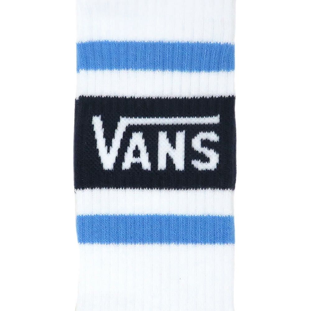 VANS SOCKS バンズ ソックス 靴下 DROP V CREW WHITE/PARISIA（US企画） スケートボード スケボー 4