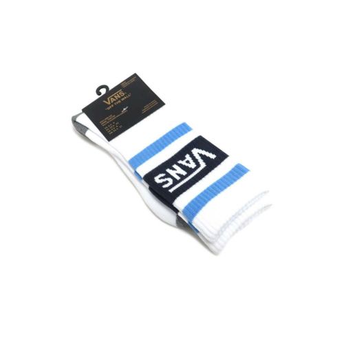 VANS SOCKS バンズ ソックス 靴下 DROP V CREW WHITE/PARISIA（US企画） スケートボード スケボー 5