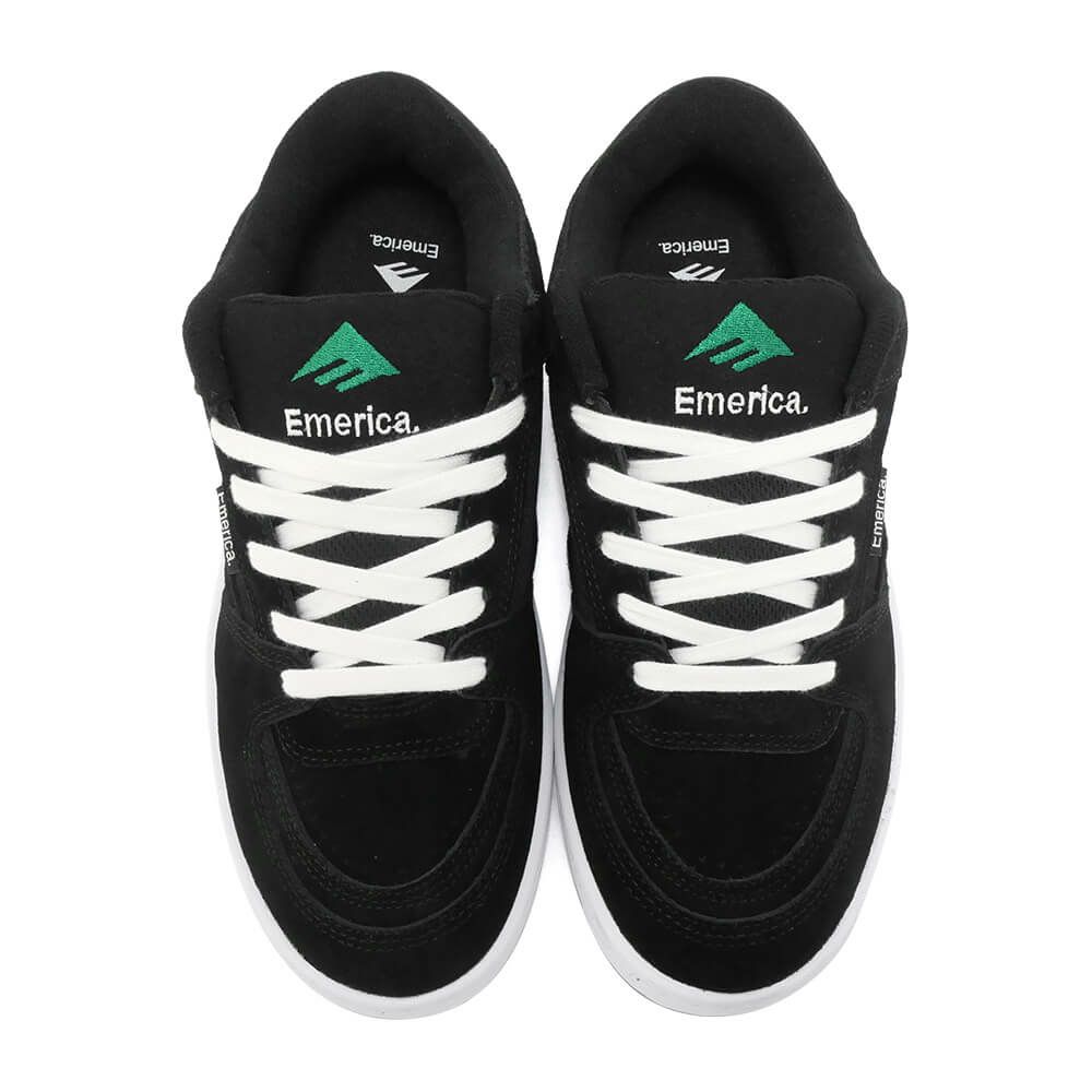 EMERICA SHOES エメリカ シューズ スニーカー MUTE BLACK スケートボード スケボー 1