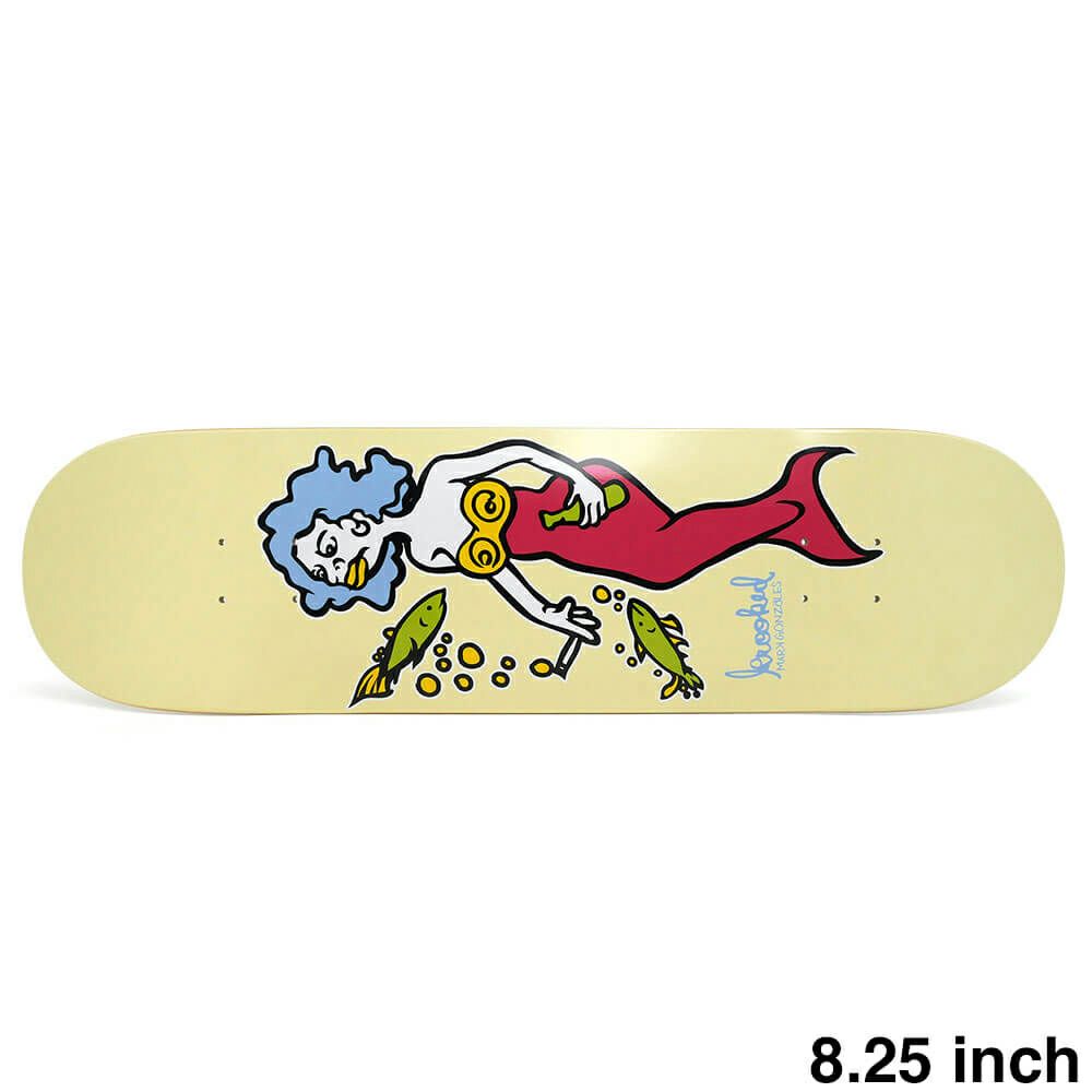 KROOKED DECK クルキッド デッキ MARK GONZALES MERMAID 8.25 スケートボード スケボー