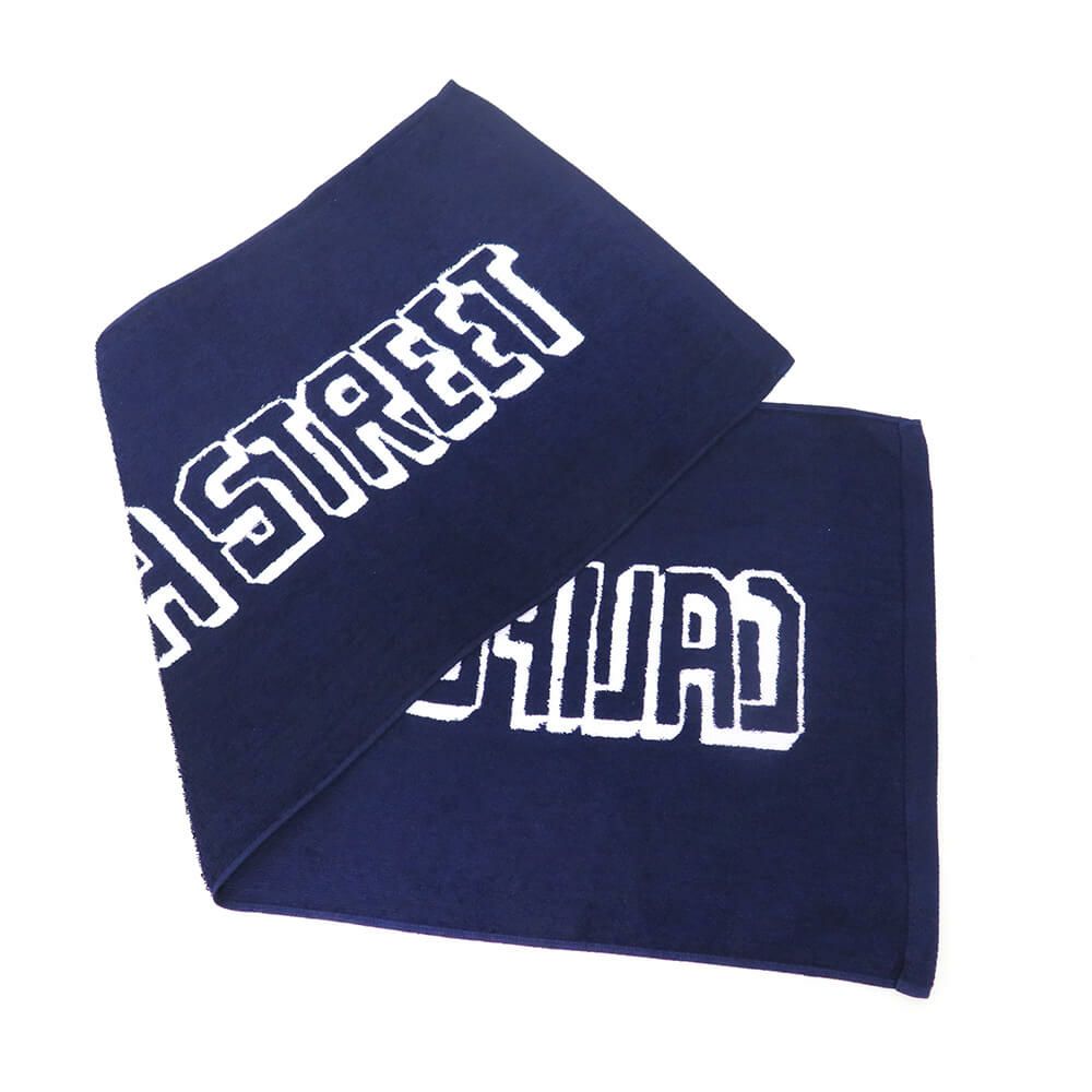 【購入金額 20,000円 以上で 1円】CALIFORNIA STREET TOWEL カリフォルニアストリート タオル ESOW BLOCK LOGO NAVY スケートボード スケボー 01