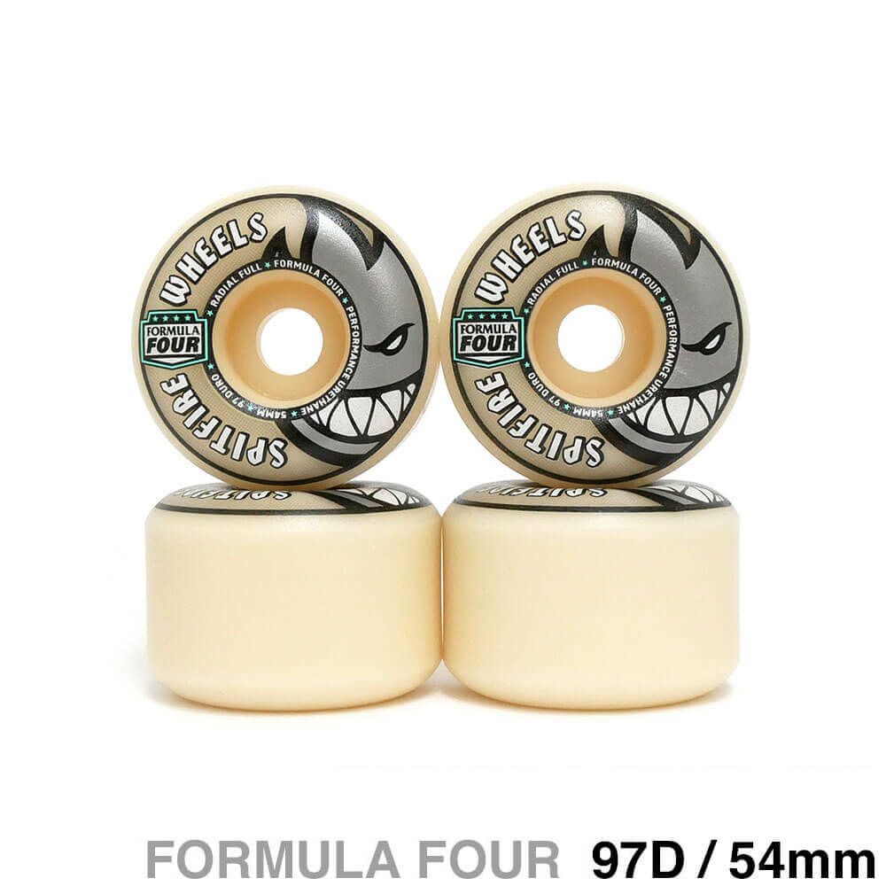 SPITFIRE WHEEL スピットファイヤー ウィール FORMULA FOUR (F4) RADIAL FULL 97D 54mm スケートボード スケボー