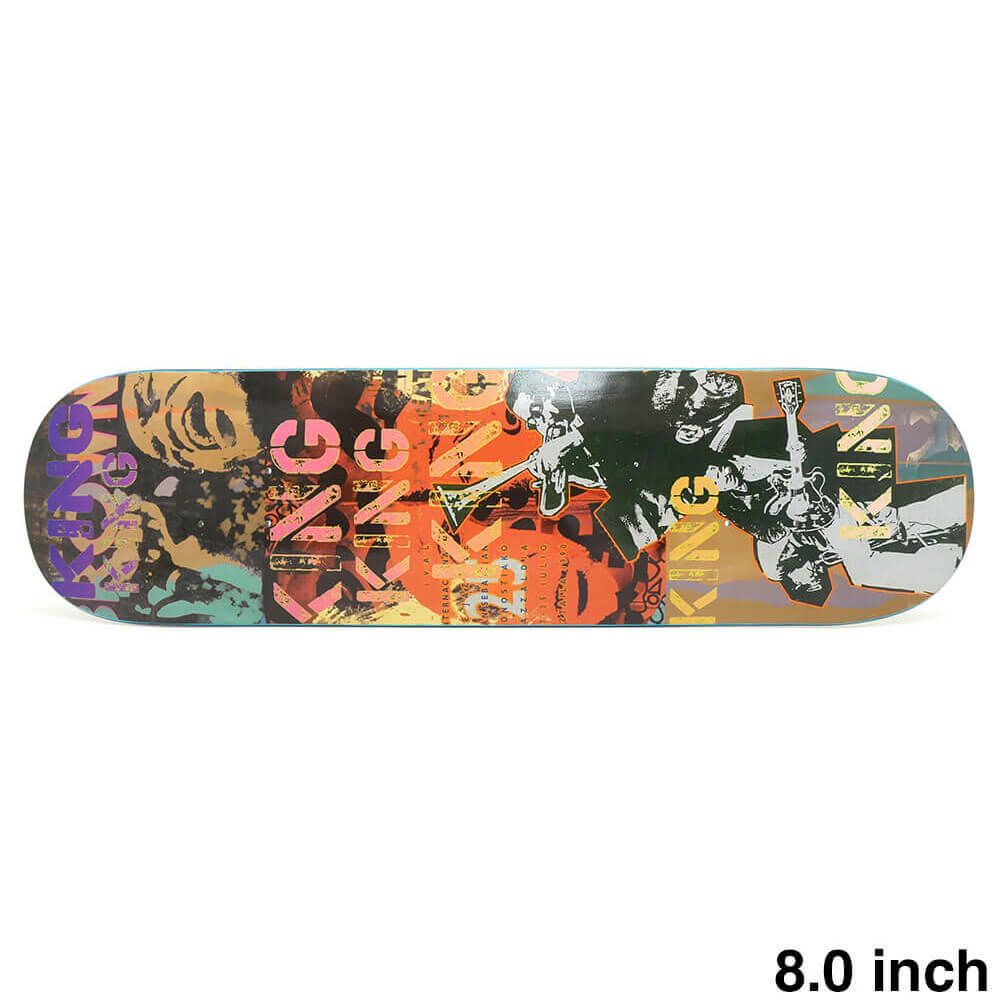 KING DECK キング デッキ TEAM RHYTHM 8.0 スケートボード スケボー