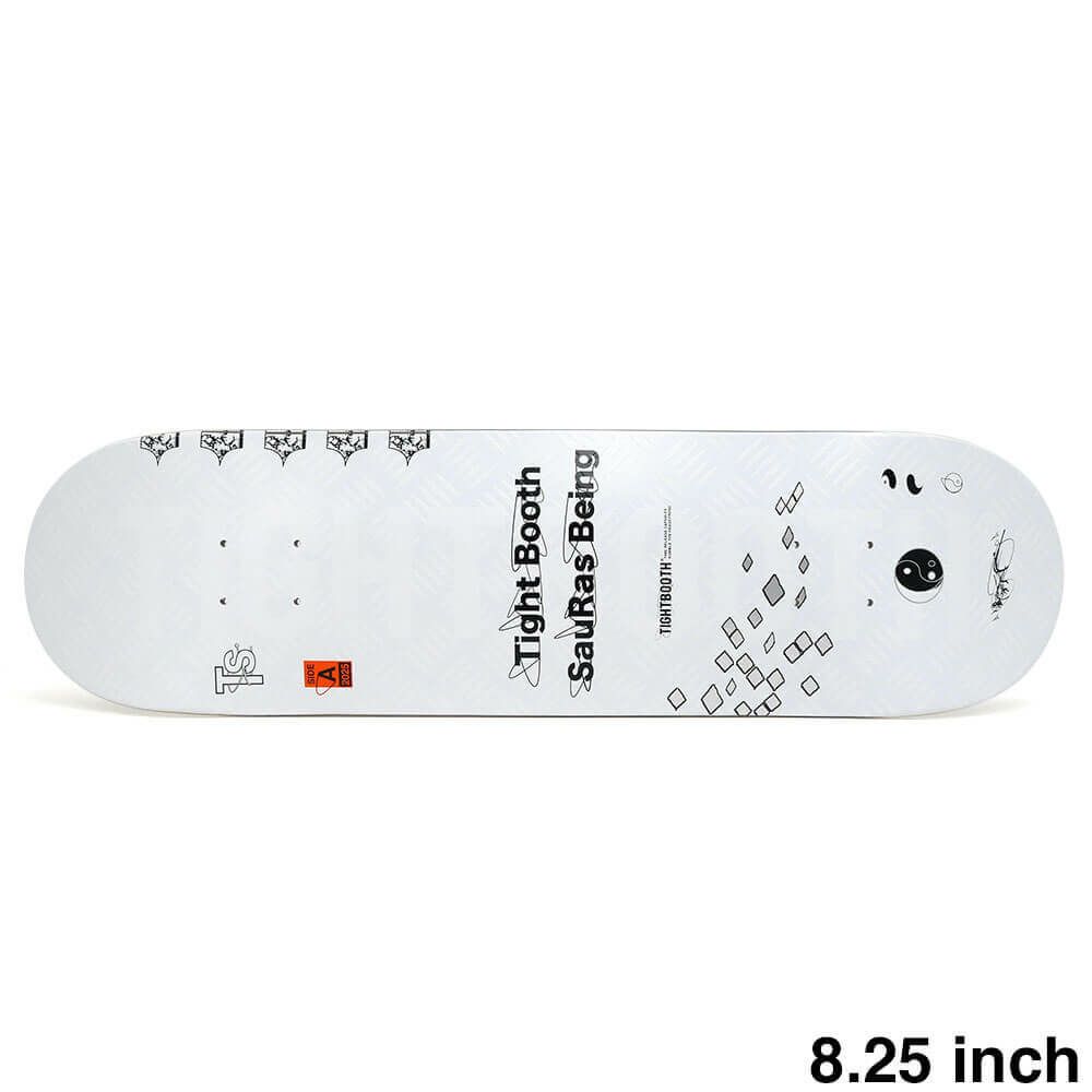 TIGHTBOOTH（TBPR）DECK タイトブース デッキ TEAM TIGHTBOOTH x SAURAS BEING 8.25 スケートボード スケボー