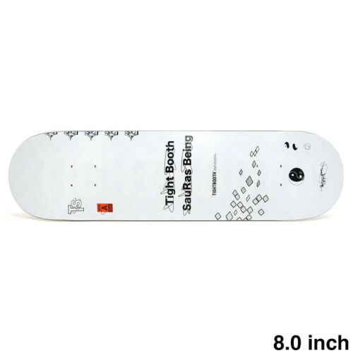 TIGHTBOOTH（TBPR）DECK タイトブース デッキ TEAM TIGHTBOOTH x SAURAS BEING 8.0 スケートボード スケボー