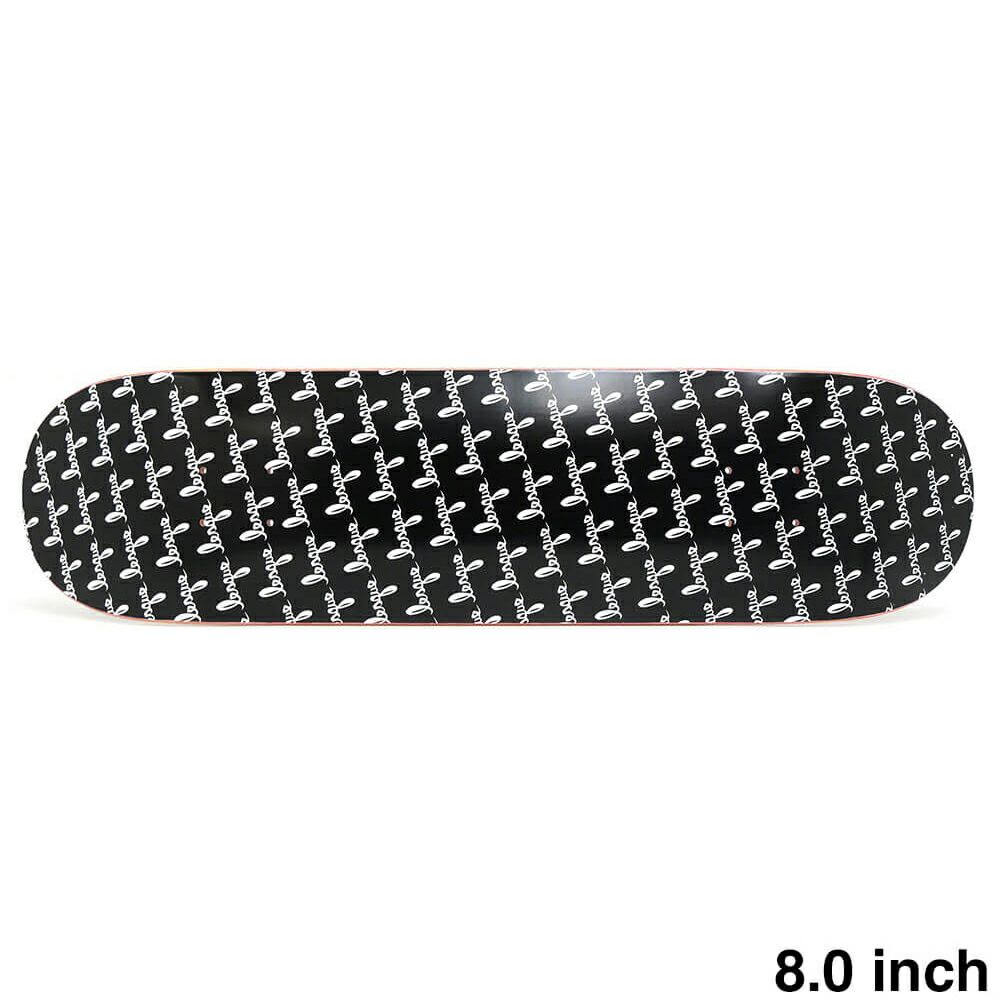 LESQUE DECK レスケ デッキ TEAM BOLD BLACK MONOGRAM 8.0 スケートボード スケボー