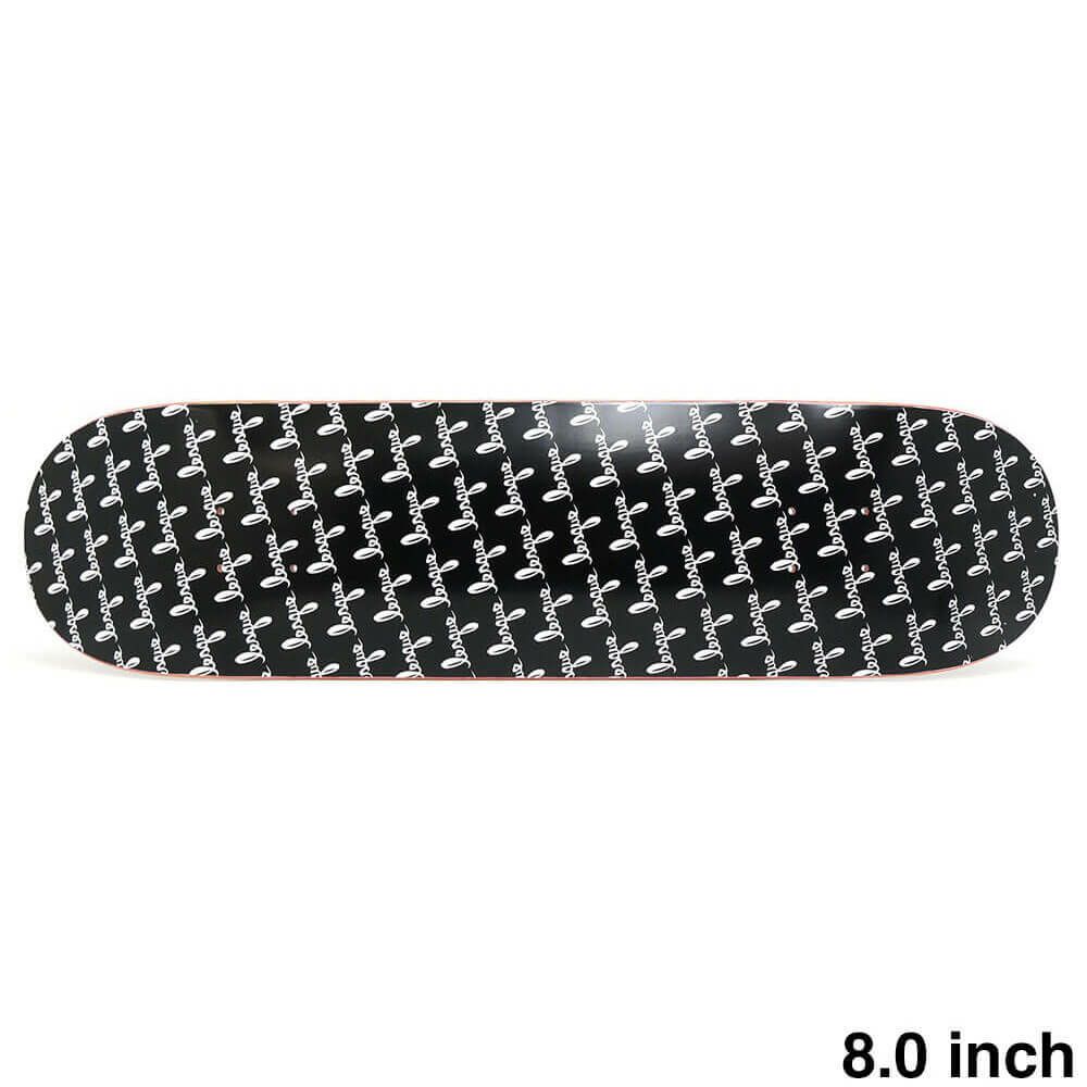 LESQUE DECK レスケ デッキ TEAM BOLD BLACK MONOGRAM 8.0 スケートボード スケボー