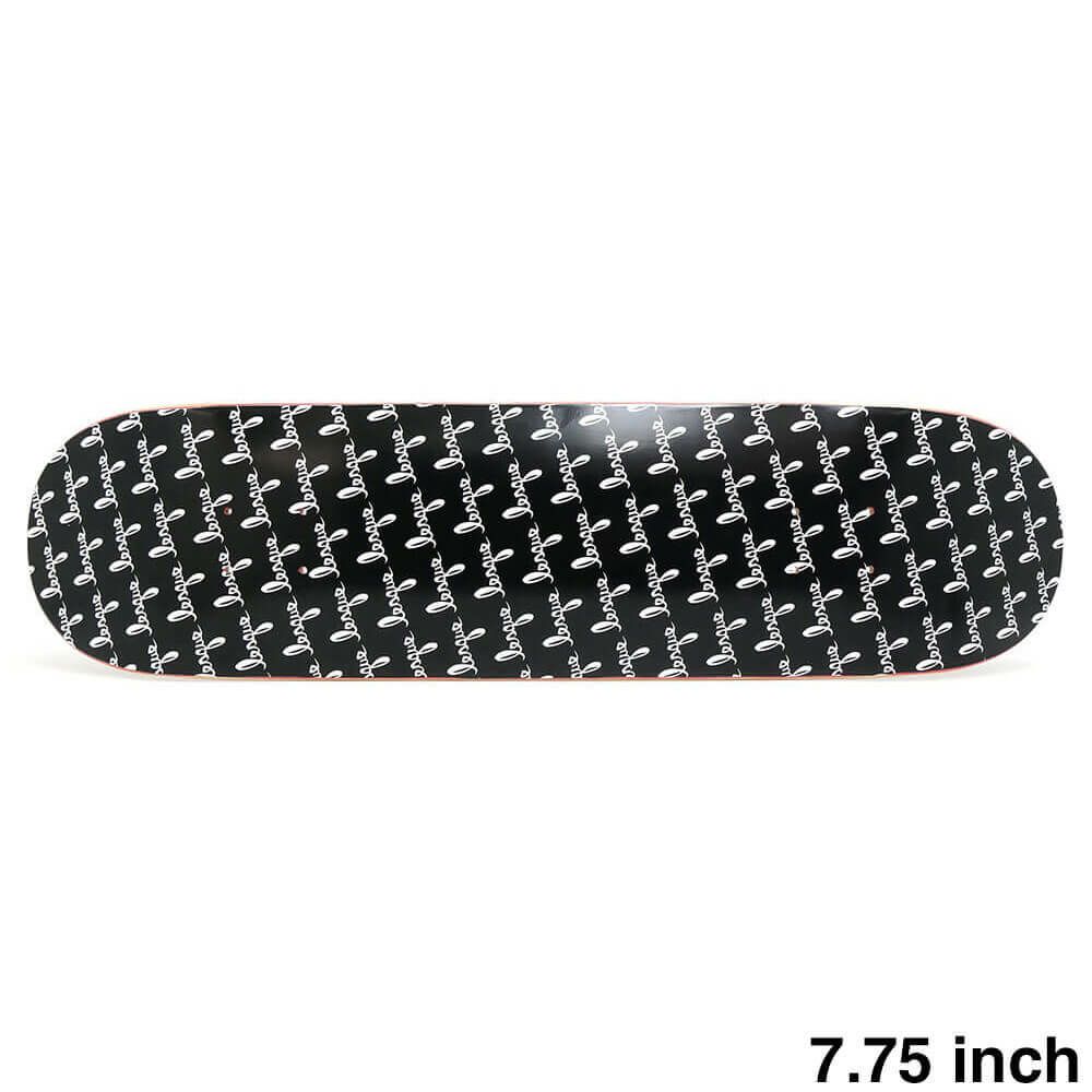 LESQUE DECK レスケ デッキ TEAM BOLD BLACK MONOGRAM 7.75 スケートボード スケボー