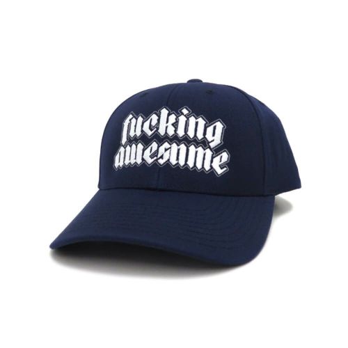 FUCKING AWESOME CAP ファッキンオーサム キャップ NIGHTMARE SNAPBACK NAVY スケートボード スケボー 