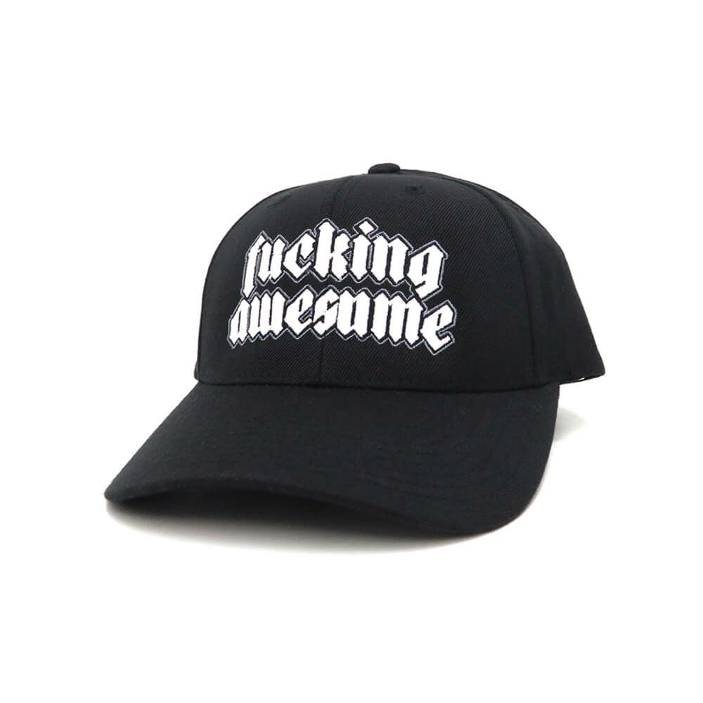  FUCKING AWESOME CAP ファッキンオーサム キャップ NIGHTMARE SNAPBACK BLACK スケートボード スケボー 