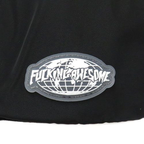 FUCKING AWESOME CAP ファッキンオーサム キャップ FA WORLD STRAPBACK BLACK スケートボード スケボー 5