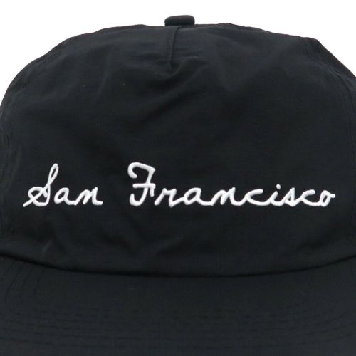 GX1000 CAP ジーエックス1000 キャップ CURSIVE SF SNAPBACK BLACK スケートボード スケボー 4