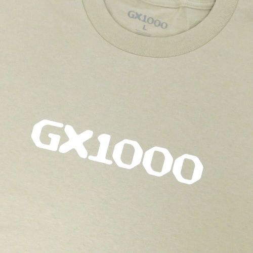 GX1000 T-SHIRT ジーエックス1000 Tシャツ OG LOGO SAND スケートボード スケボー 1